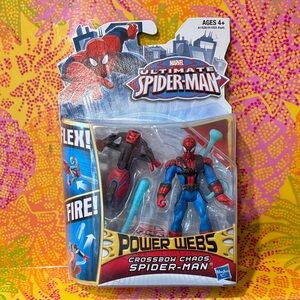 Marvel Spider-man Power Web Crossbow Chaos NWT